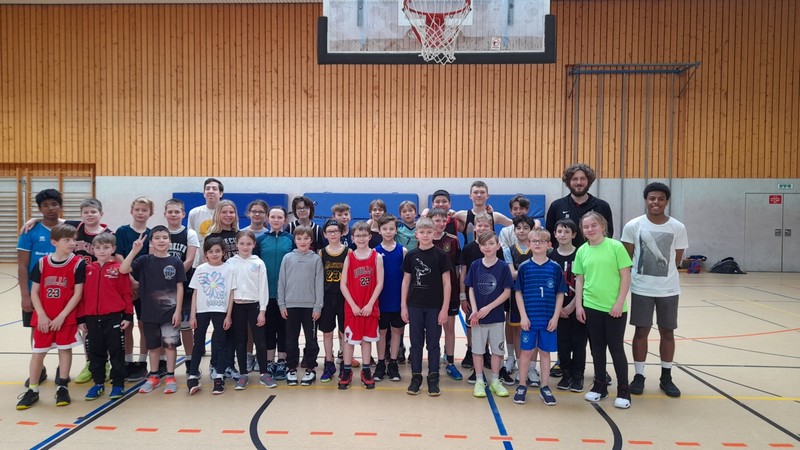 Basketball-Ostercamp der TSG Maxdorf