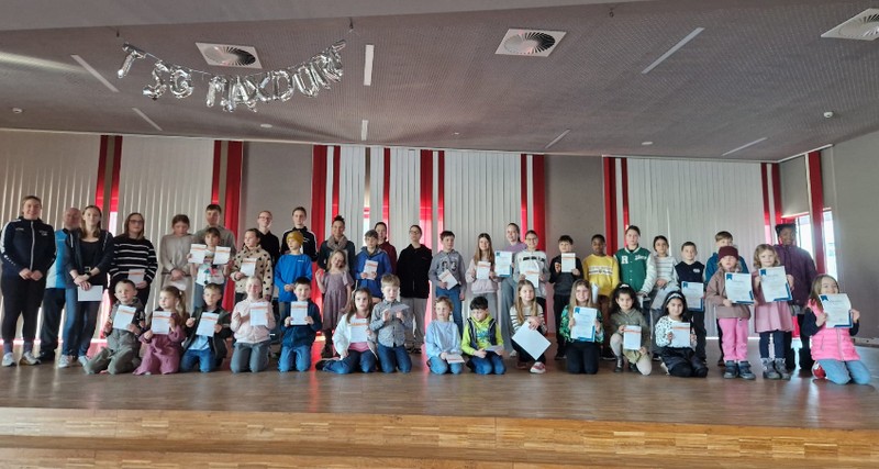 Verleihung der Sportabzeichen für Kinder und Jugendliche