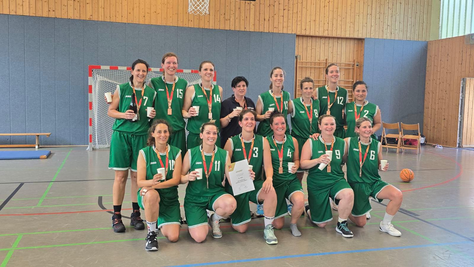 Basketball: Ü35 Damen-Team holt Bronze bei den Deutschen Meisterschaften